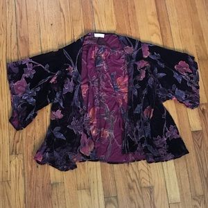 Altar’D State Velvet Kimono